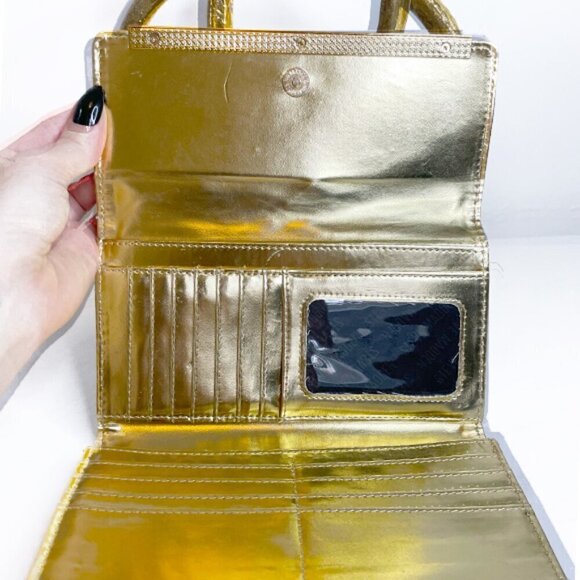 STEVE MADDEN Blush Floral Trifold Wallet Wristlet | NWOT Authentic - Picture 10 of 13